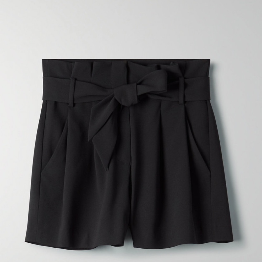 NWOT Aritzia Babaton Asher Paper-Bag Shorts